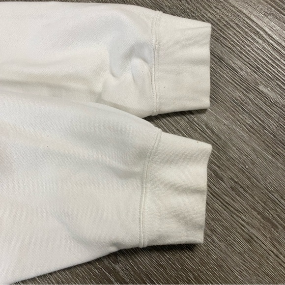 NIKE Fleece Graphic Hoodie DJ1074 100 White Mint Green Women's Size Large - Picture 8 of 9